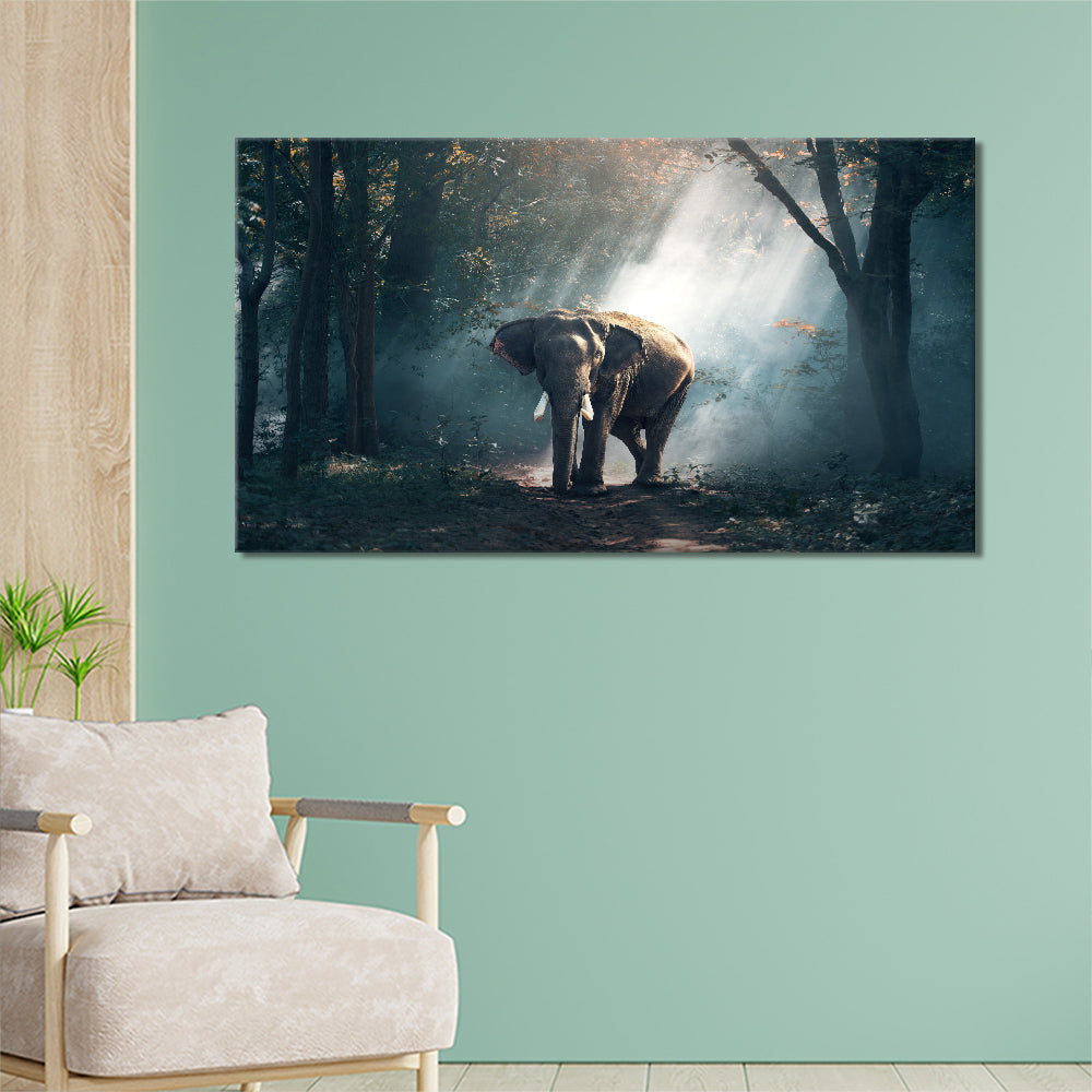 Elephant in jungle