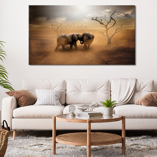 Desert elephants