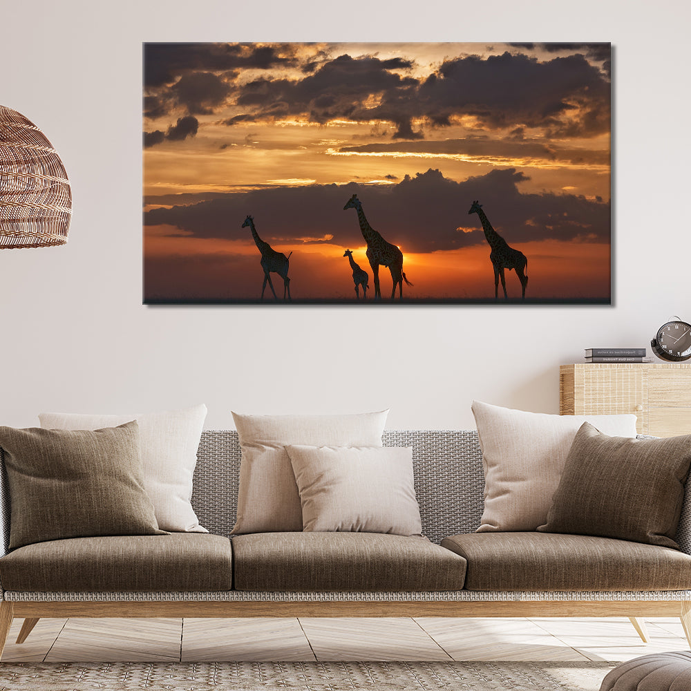 Magestic giraffes