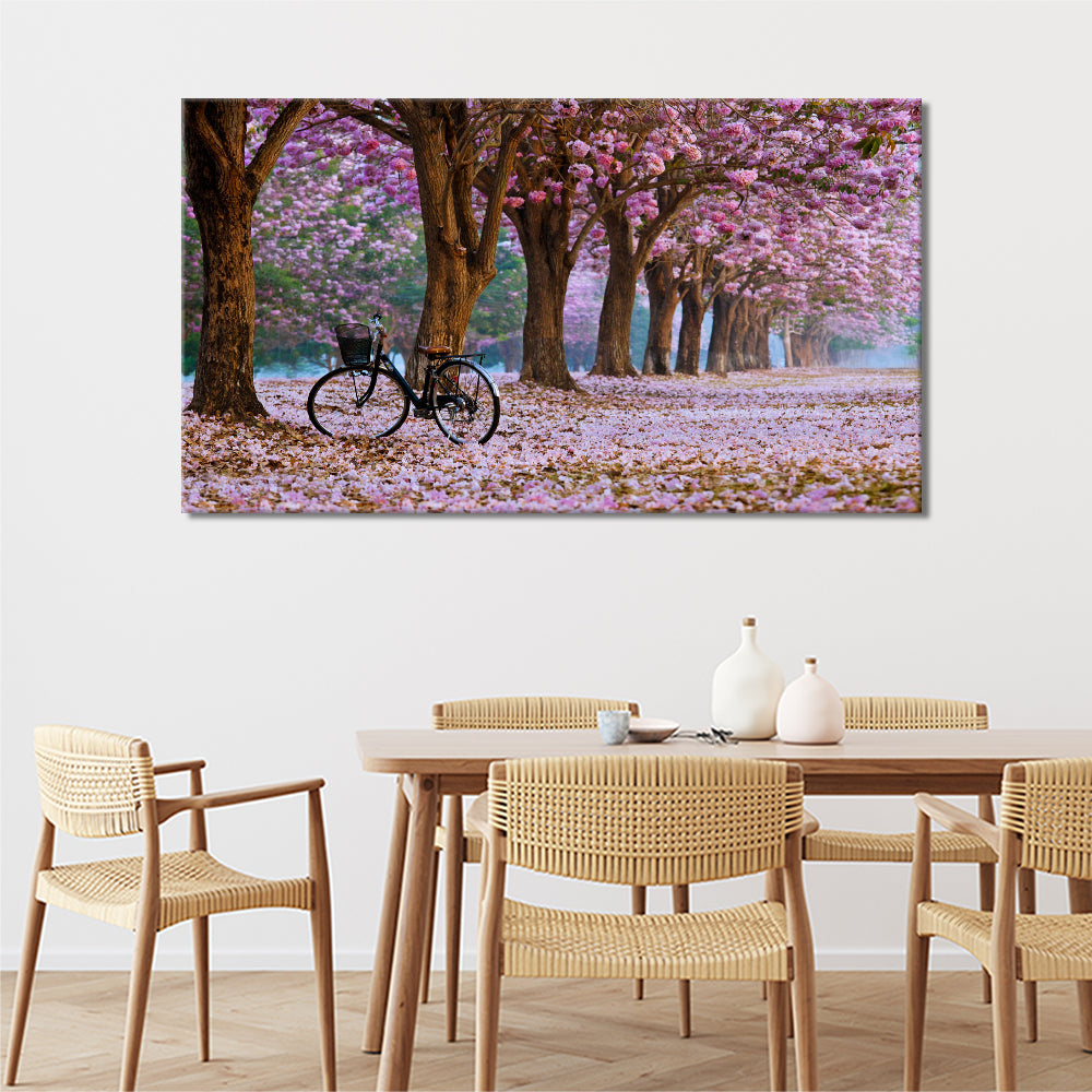 Cycling Through the Blossoms