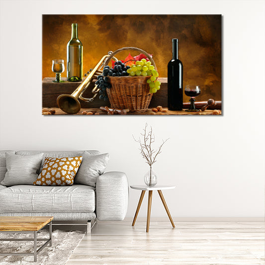 Delectable wine scene