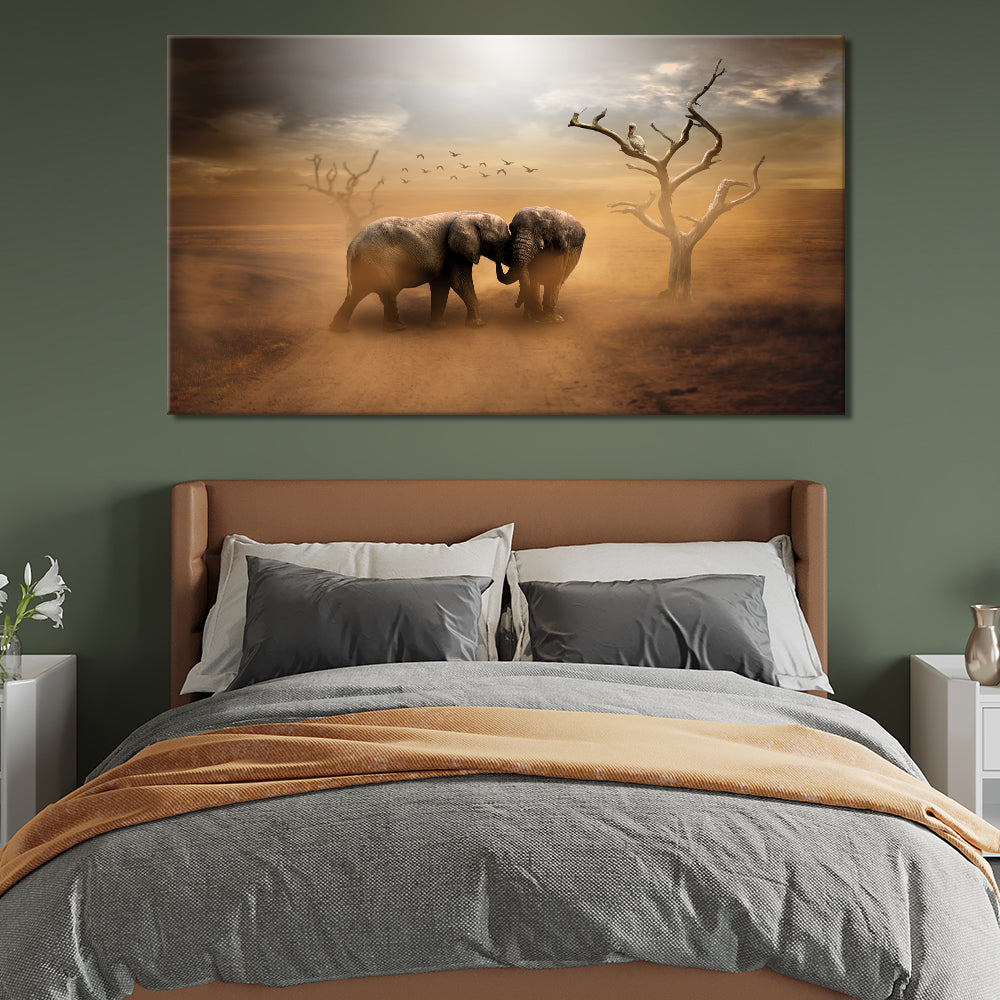 Desert elephants