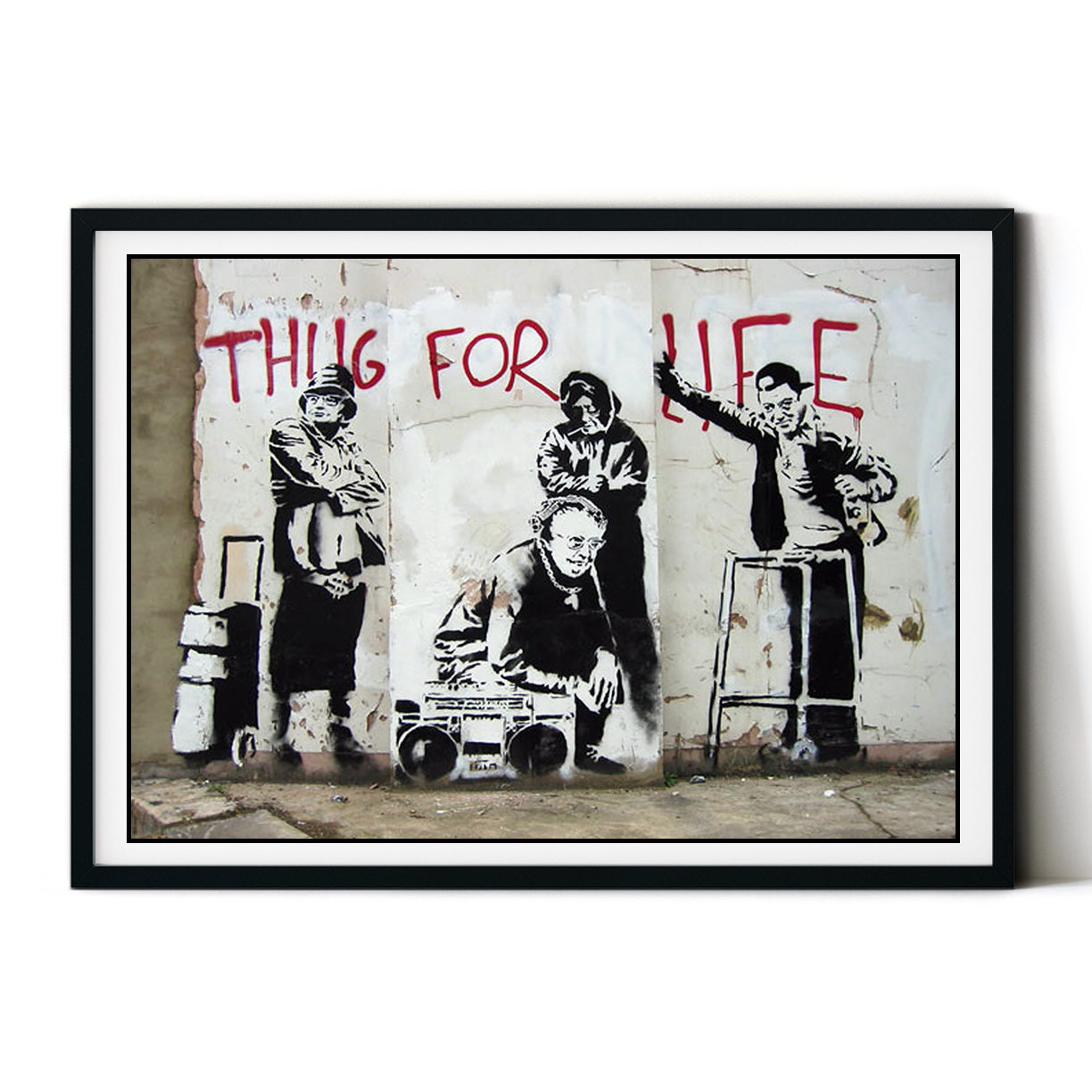 Thug Life- Banksy