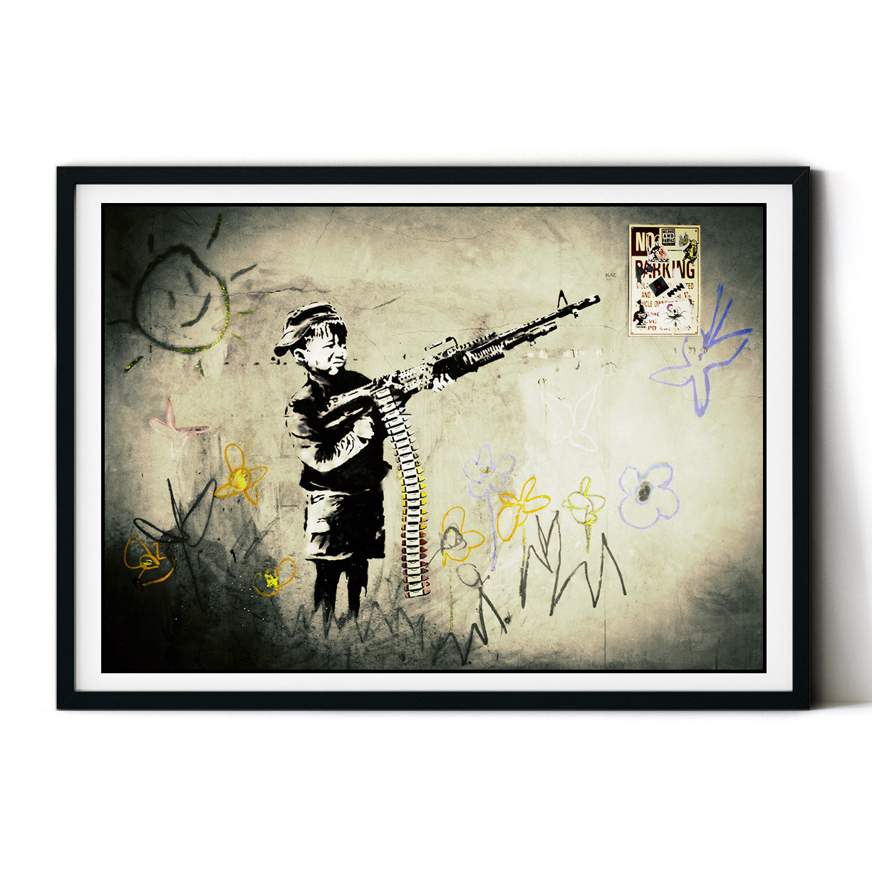 Machine Gun- Banksy