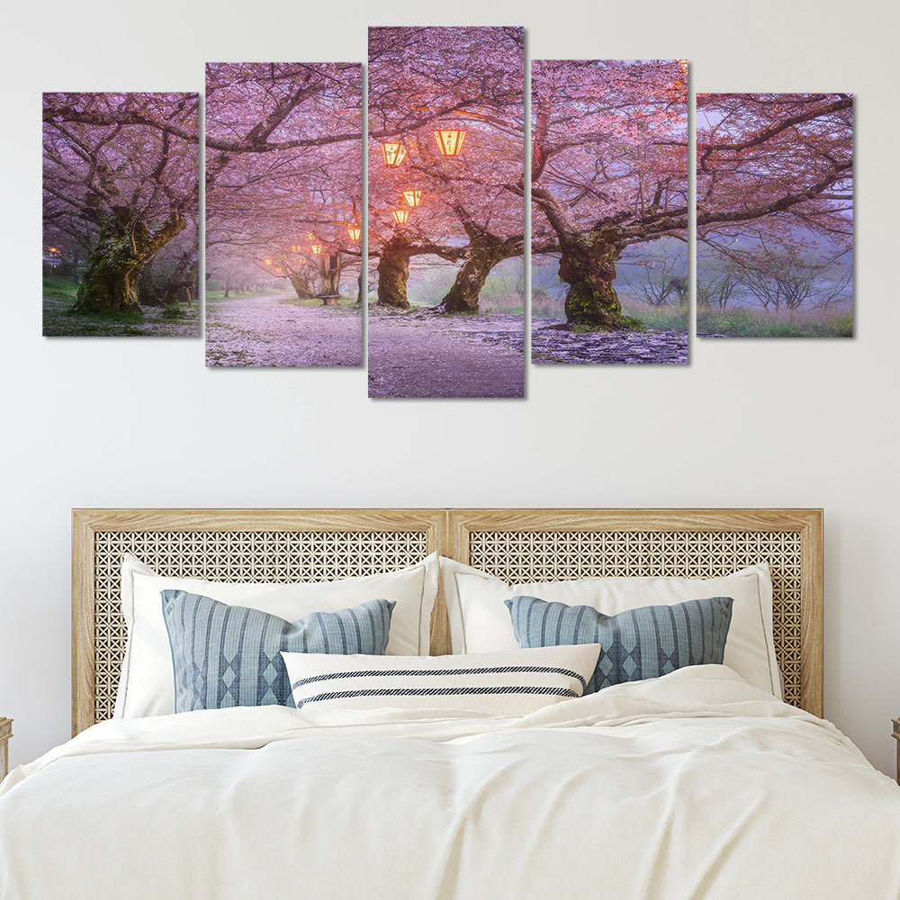 Japanese blossom trees