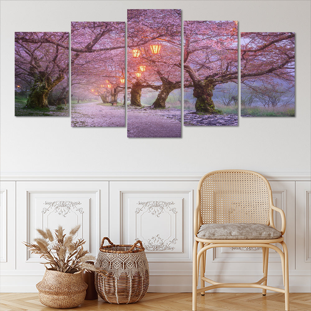 Japanese blossom trees