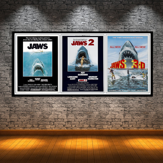 Jaws Trilogy Posters