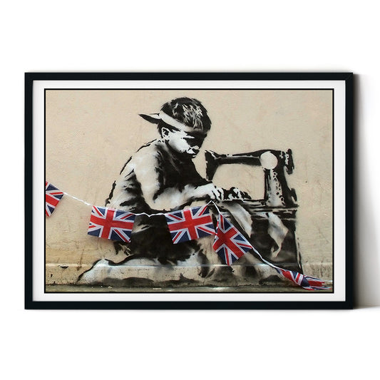 Flag Manufacturing- Banksy