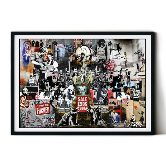 Banksy Collage