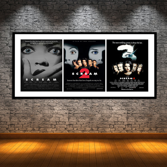 Scream Trilogy Posters