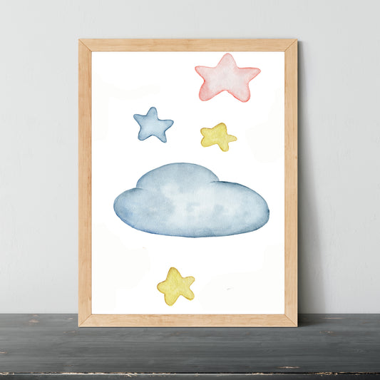 Cloud and Star - Baby Decoration