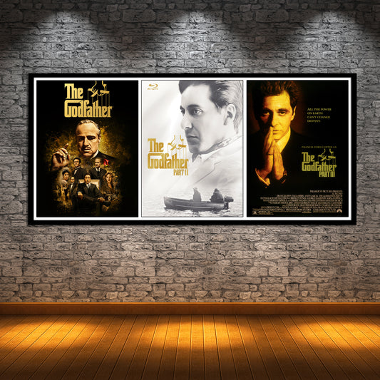 The God Father Trilogy Posters