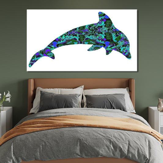 Abstract dolphin