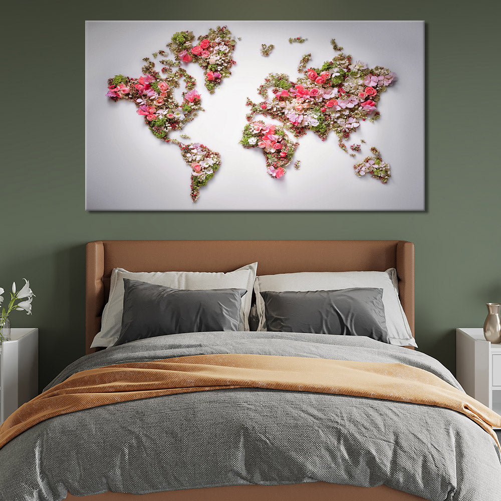 Beautiful world map