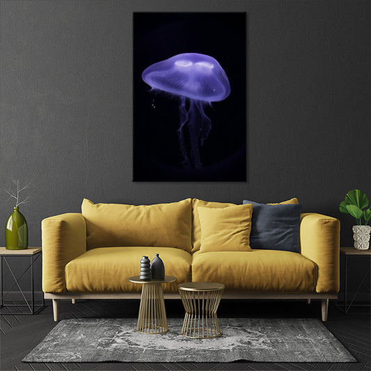 Lone jellyfish