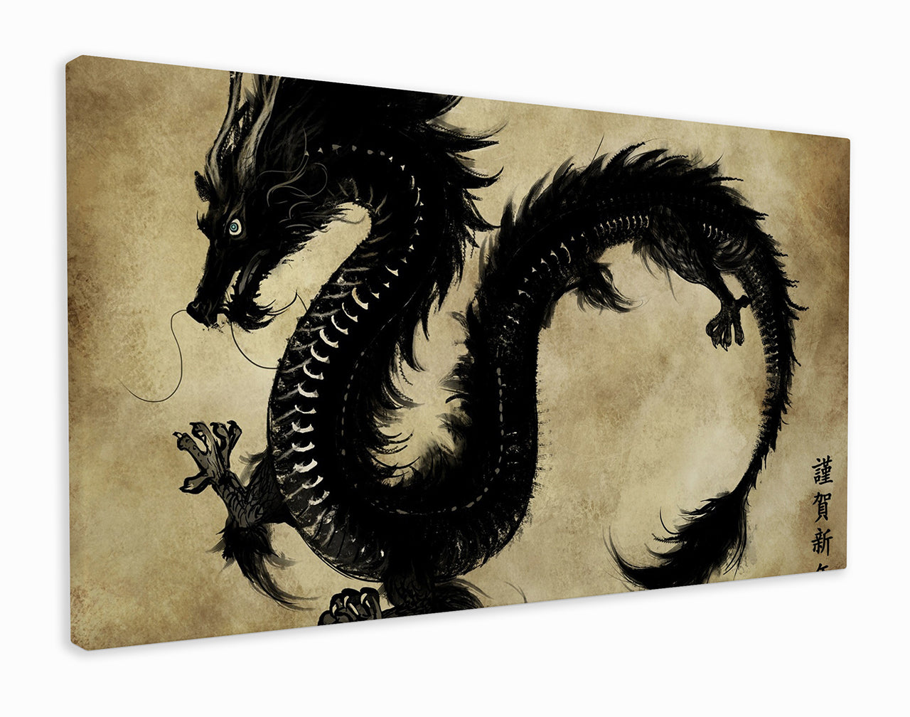 Chinese black dragon