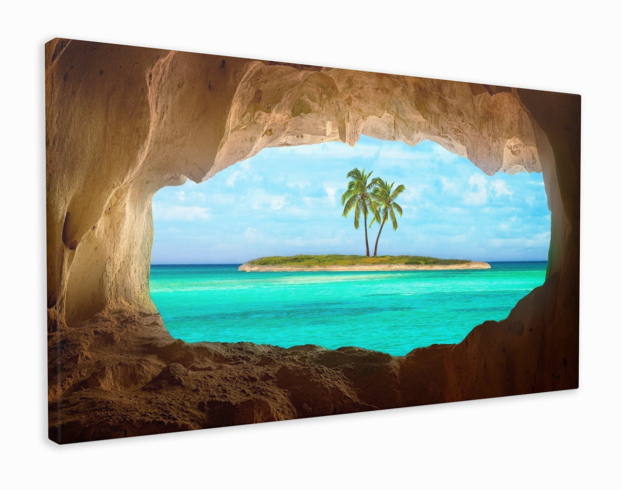 Paradise cave island