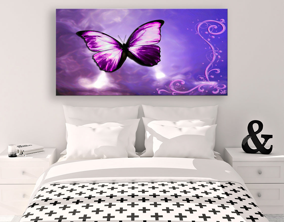 Purple butterfly