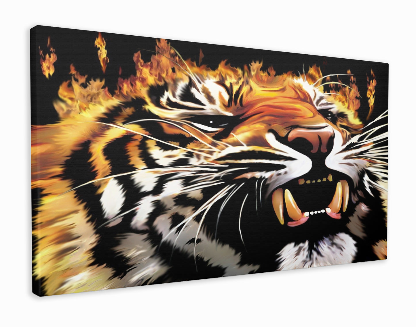 Tiger flames