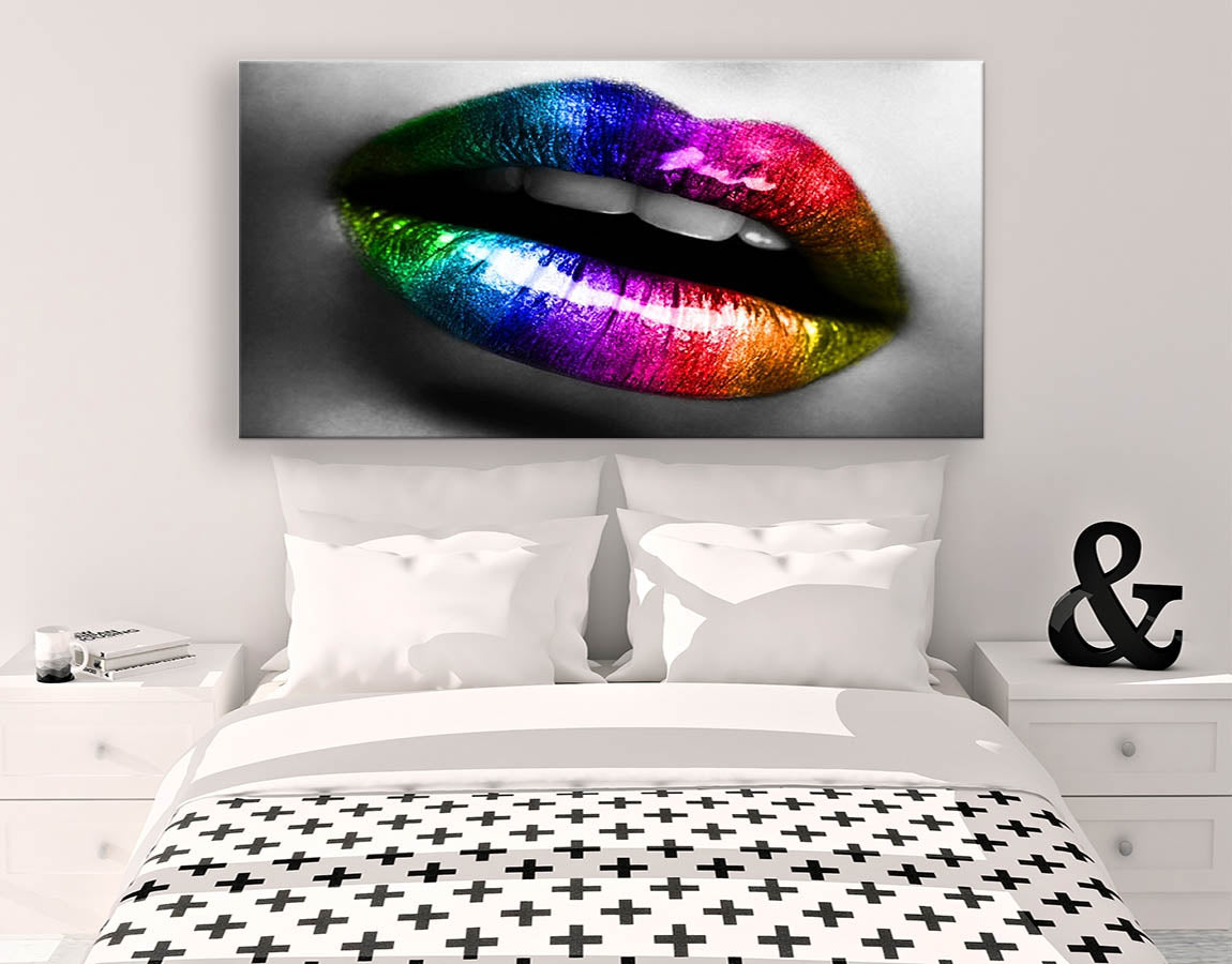 Rainbow lips