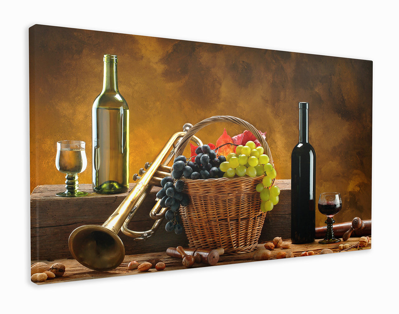 Delectable wine scene