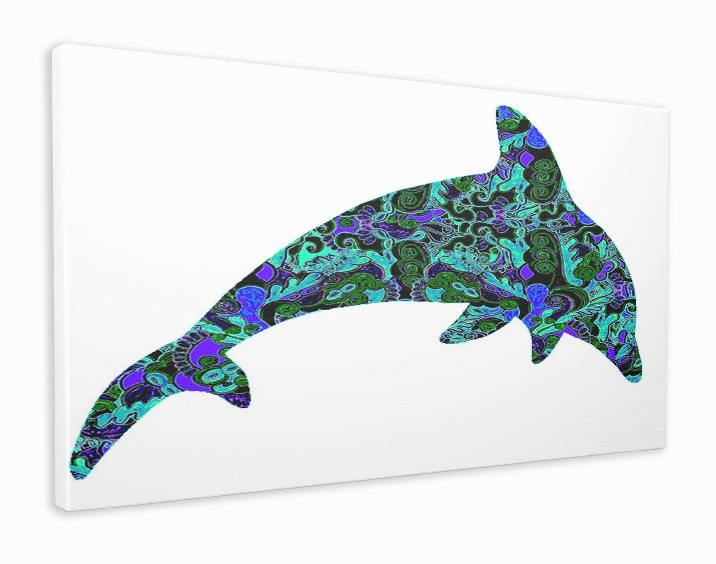 Abstract dolphin