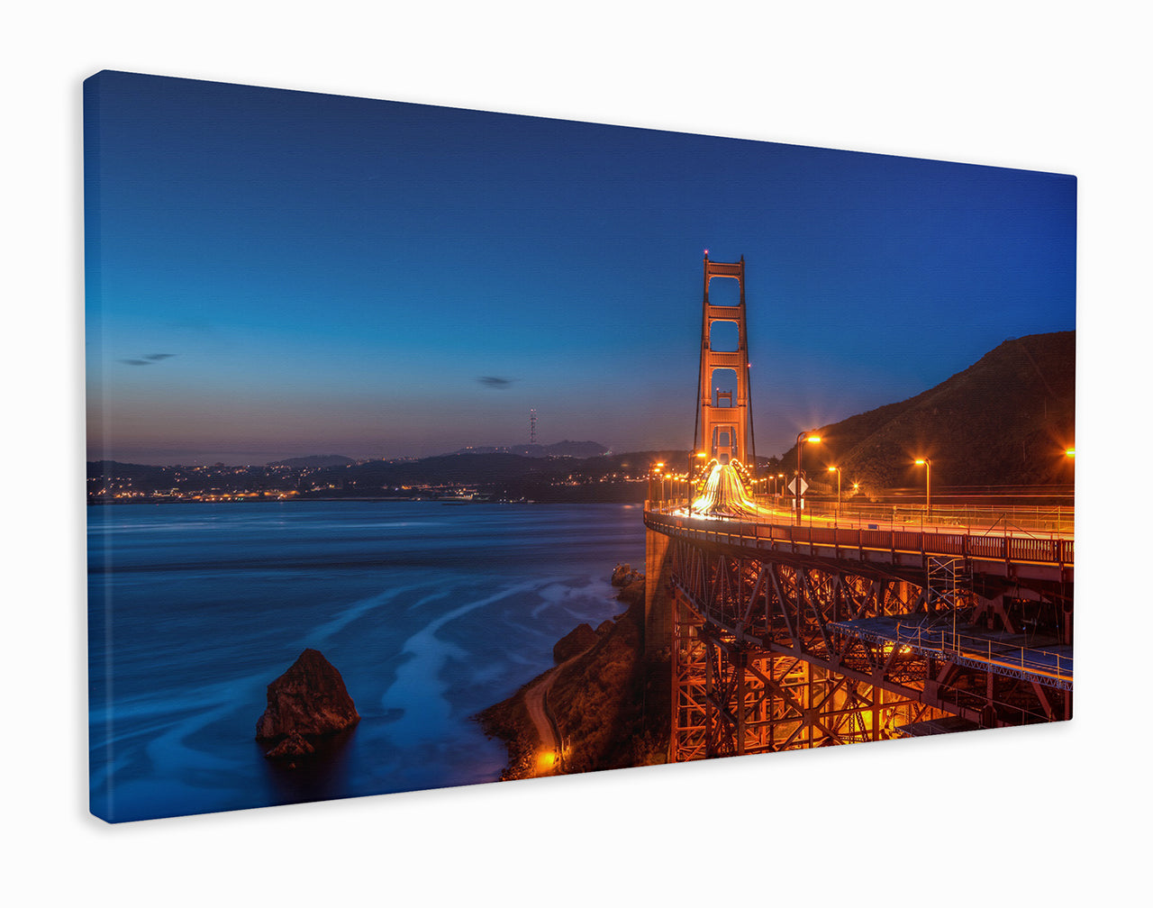 Golden Gate bridge timelapse