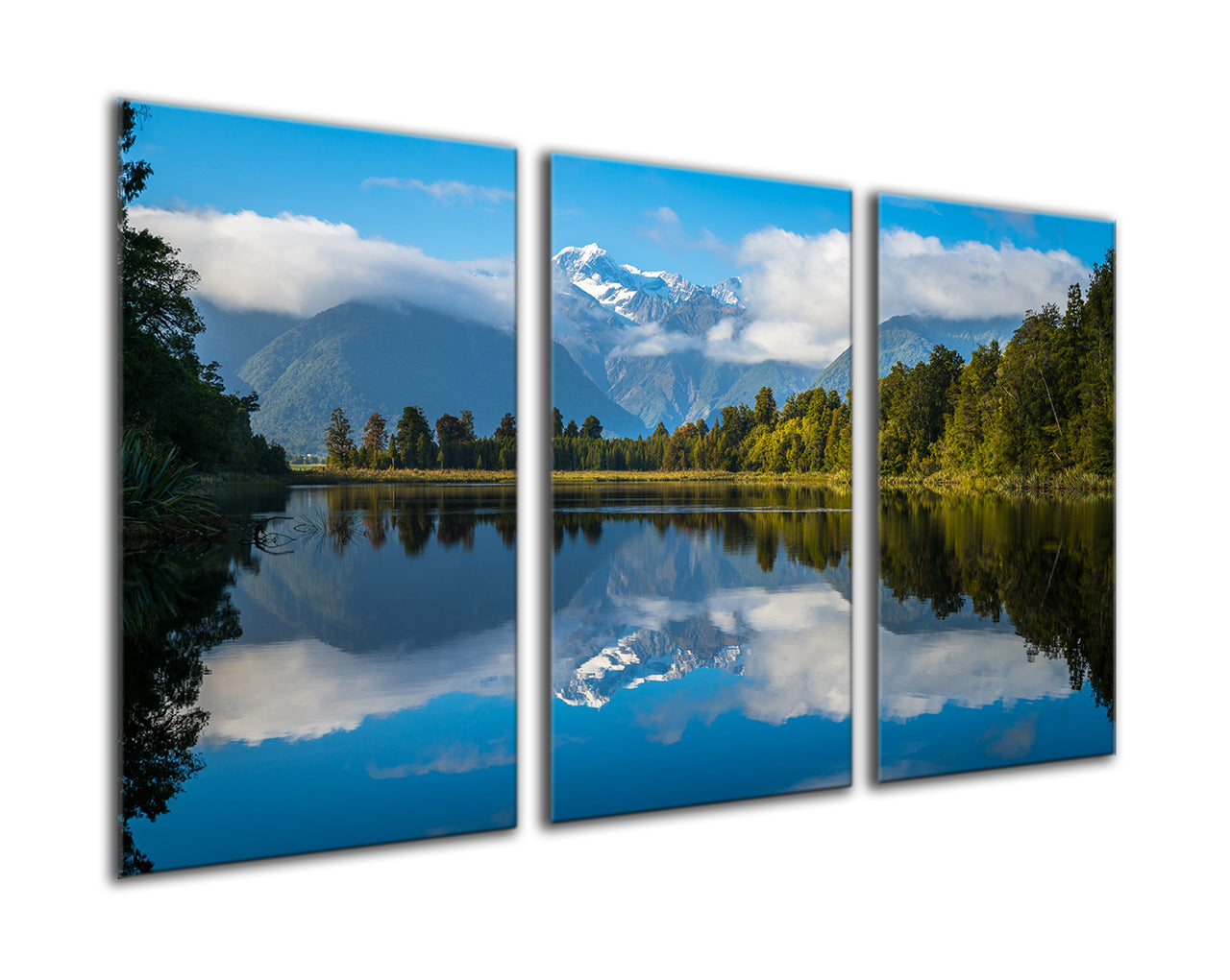 New Zealand, Mirror Lakes