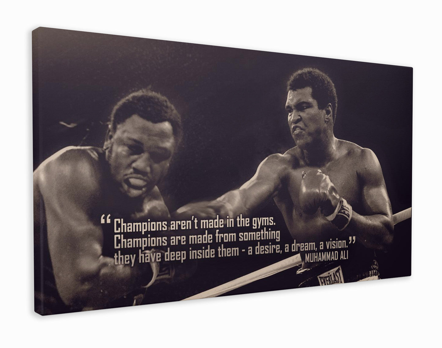 Champions quote Ali