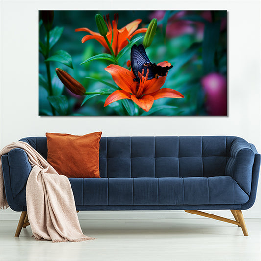 Orange Lily Butterfly