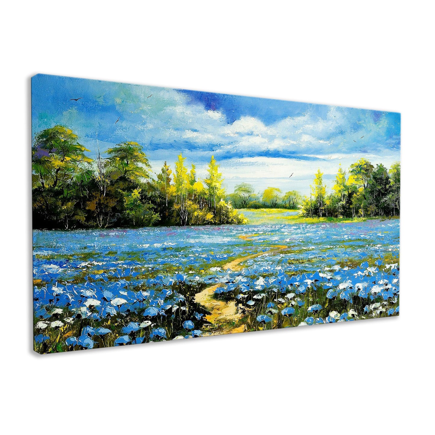 Blossoming Blue Meadow