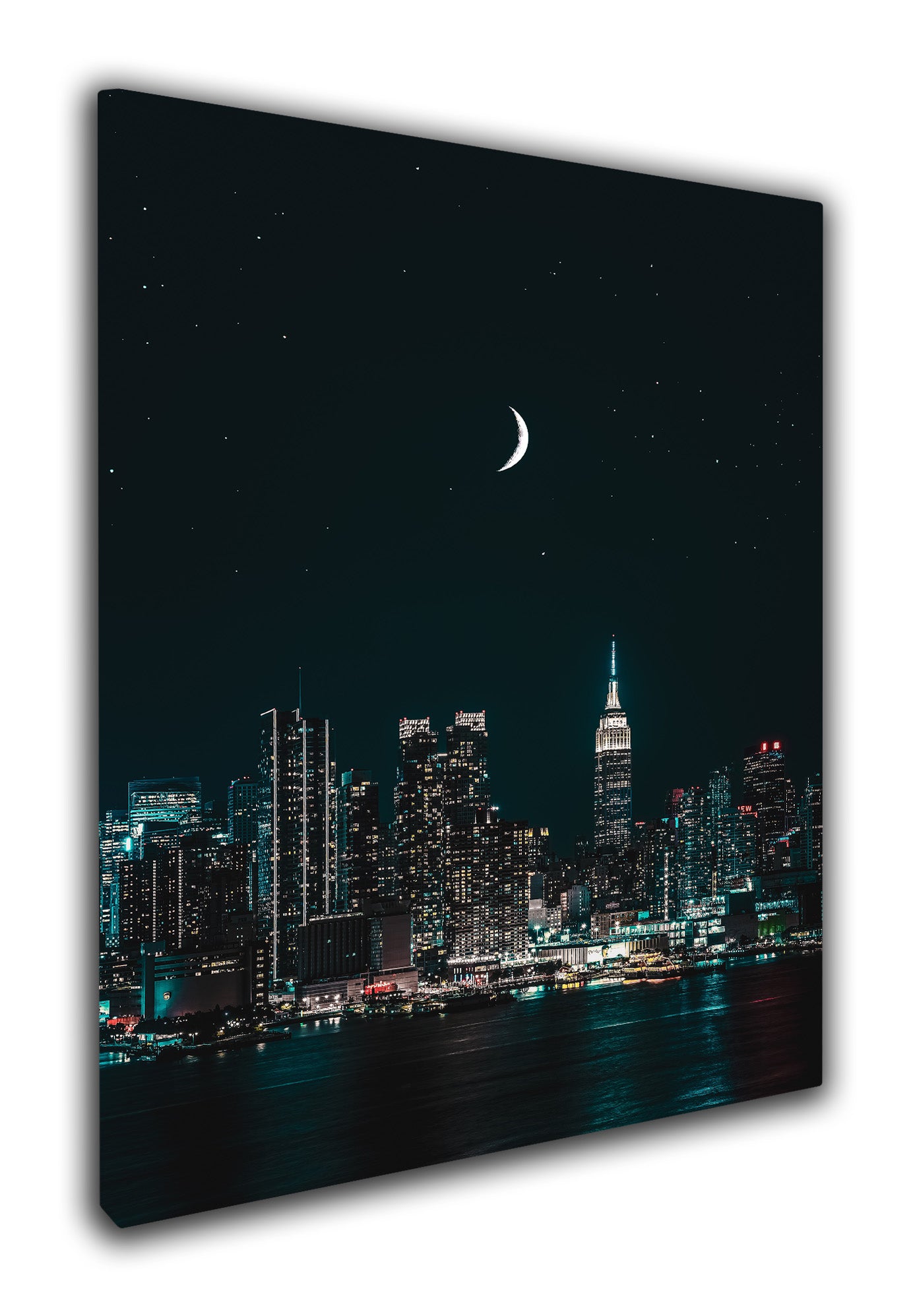 Moonlit Manhattan